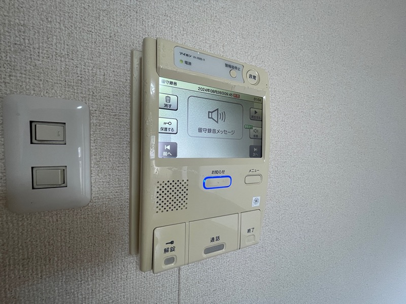 ピエドラブランカ西本町 セキュリティ