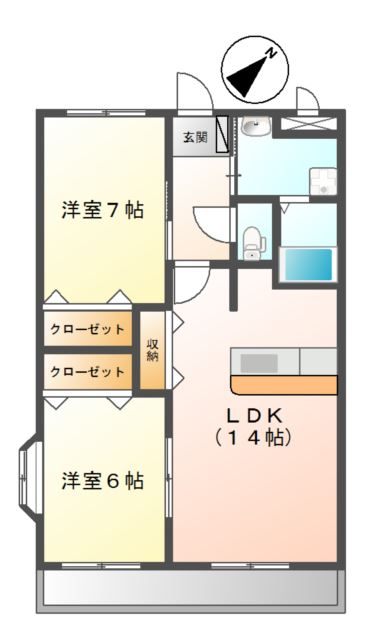 プロニティＡ 間取り