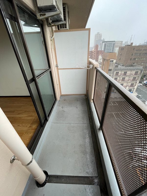 シンコー小倉黄金スカイマンション ベランダ