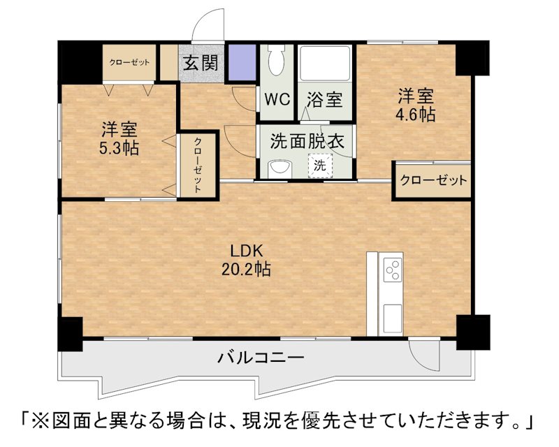 Basic　B.L.D　YAHATA 間取り