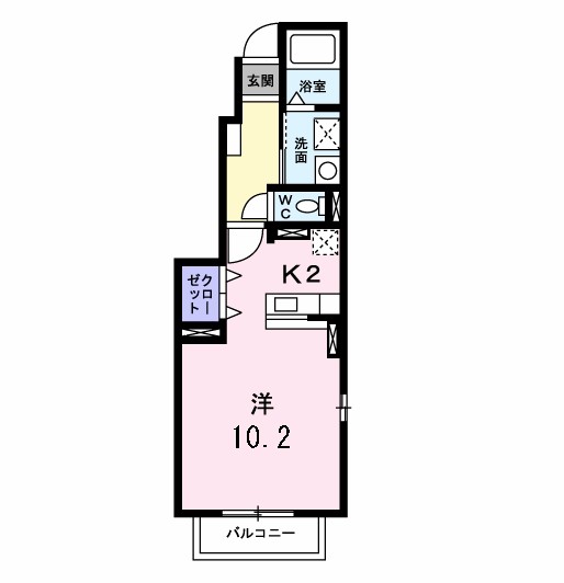 フィデール建郷 間取り