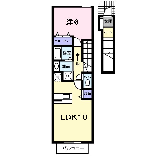フィデール建郷 間取り