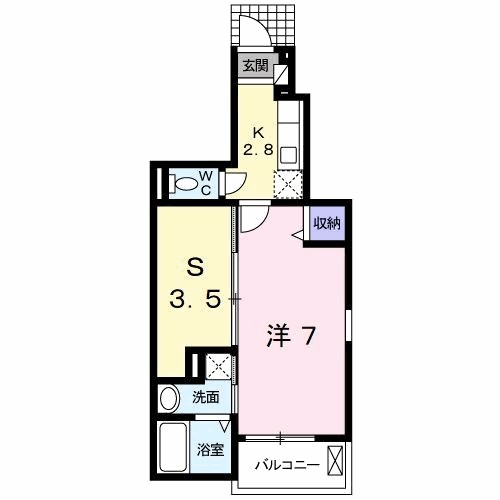オ－ブアビタシオンⅡ番館 間取り