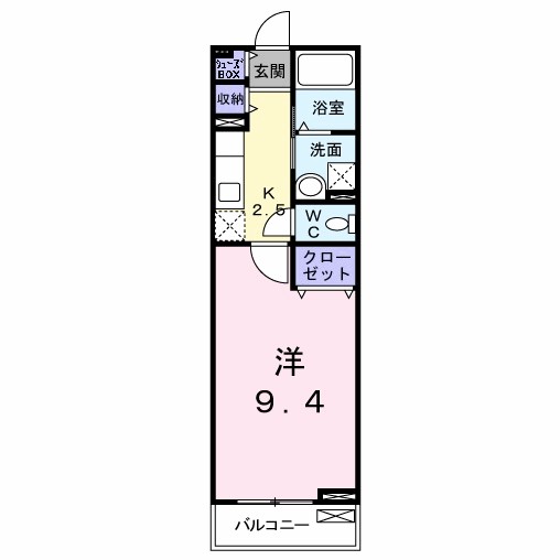 エヴァーグリーンＰ 間取り