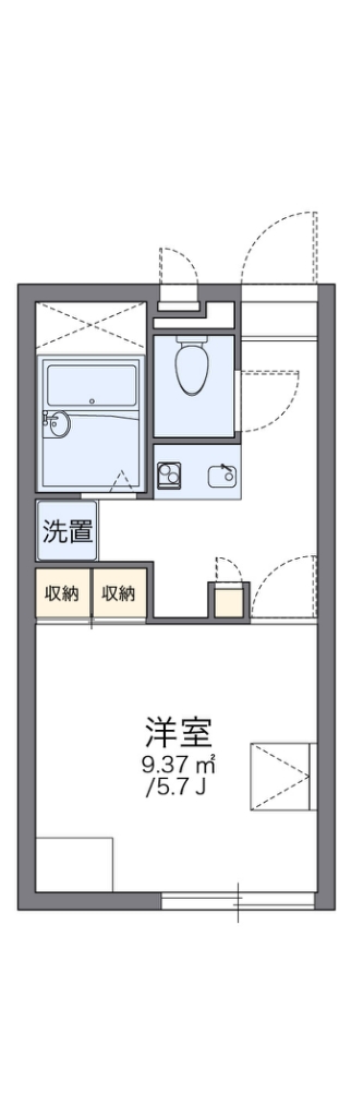 レオパレスプレリュードⅡ 間取り