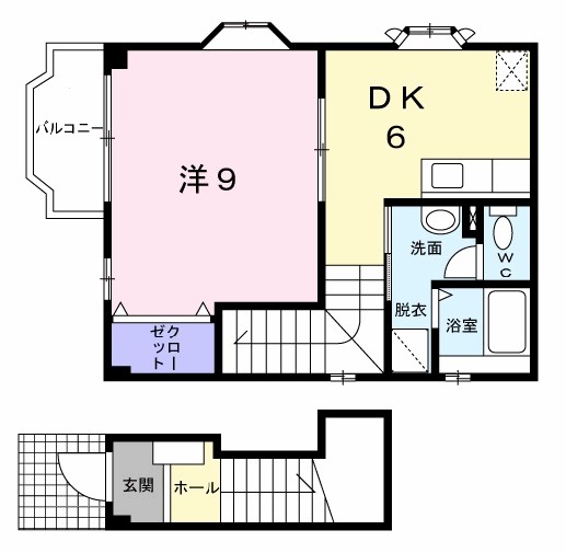 リブェール嵐山 間取り