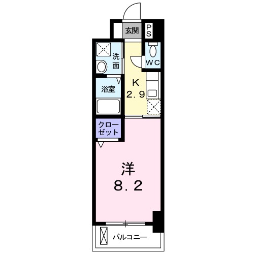 フレンテ二島Ⅱ 間取り