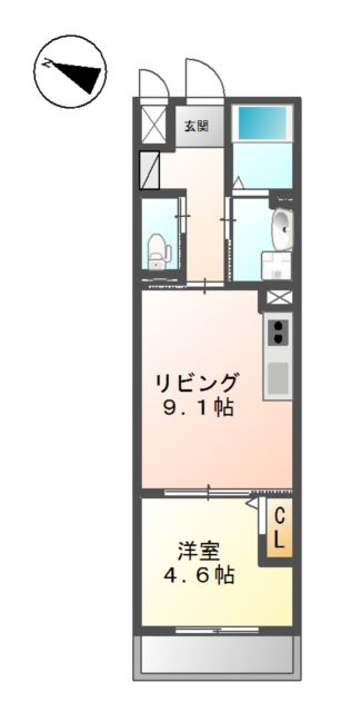 クリンピアＭＫ 間取り