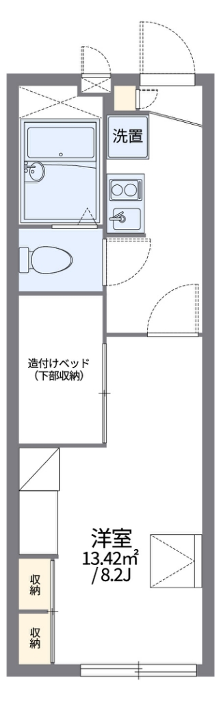 レオパレスＯＡＫＳ 間取り