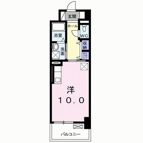 ラインスター三萩野 間取り
