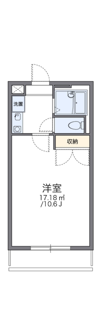 レオパレス井上 間取り