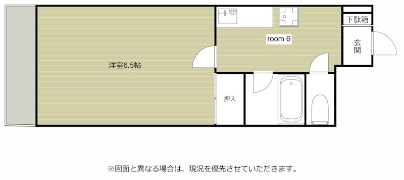 ギャラン工大駅前 間取り
