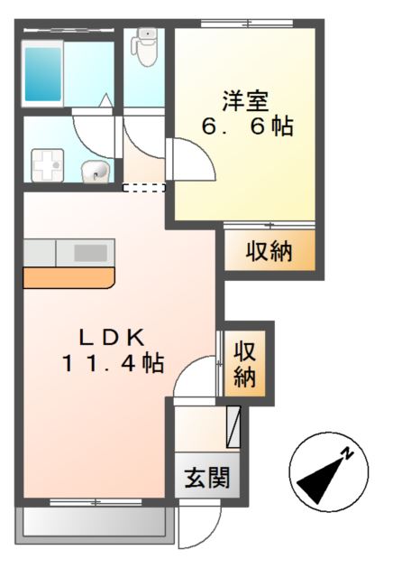 メルヴェール 間取り