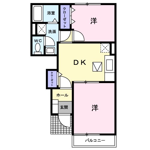 ブライトプレーヌ遠賀 間取り