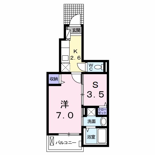 ポルタコスタＡ 間取り