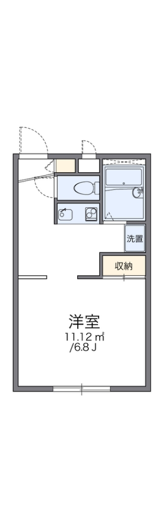 レオパレスルミエール 間取り