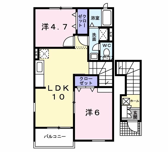 ウェル・モアＡ 間取り