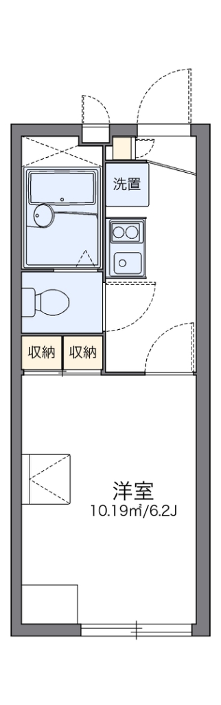 レオパレス新生 間取り