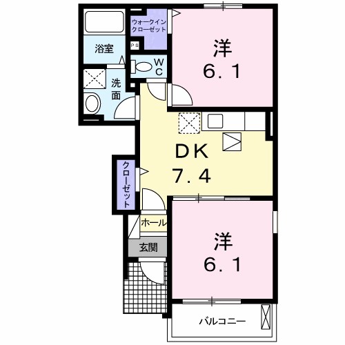 セレーノ洞海 間取り