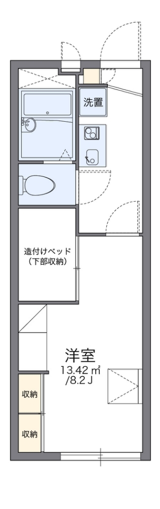 レオパレス翔 間取り