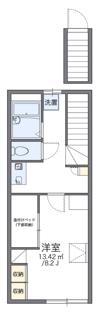 レオパレス宮古 間取り