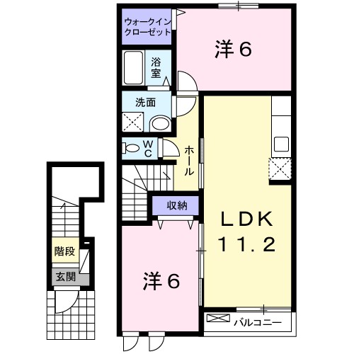 ベル　コリーヌＡ 間取り