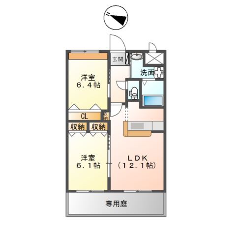 サームヴィレッジ 間取り