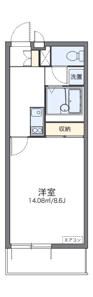 レオネクストドルチェイケベ 間取り
