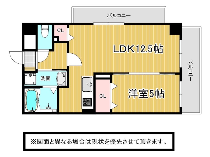 アヴァンセ陣原駅前 間取り