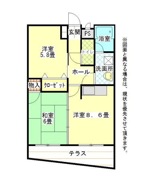 オールセインツ 間取り