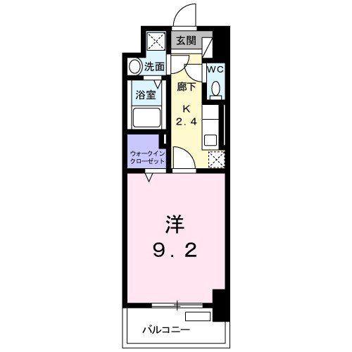 エヴァーグリーンＲ 間取り