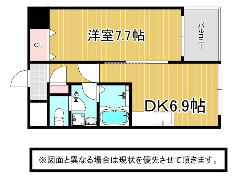 MDIインターフェイス竪町 間取り