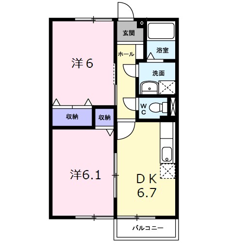 シャルマンハイム 間取り