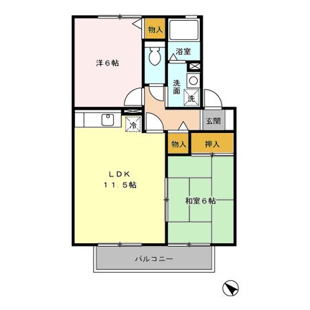 アネックス小原 間取り