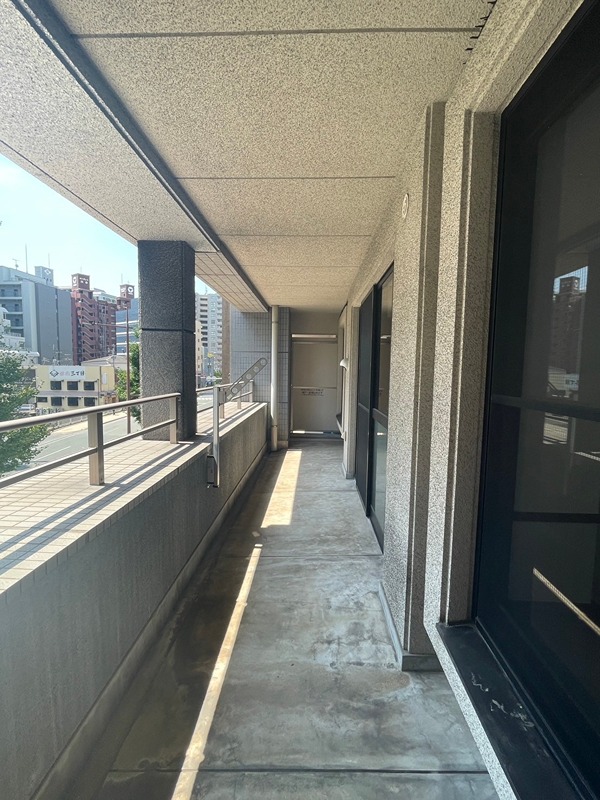 ニューサンリバー12番館 ベランダ