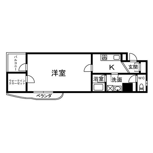 アヴィニールグランデ金田 間取り