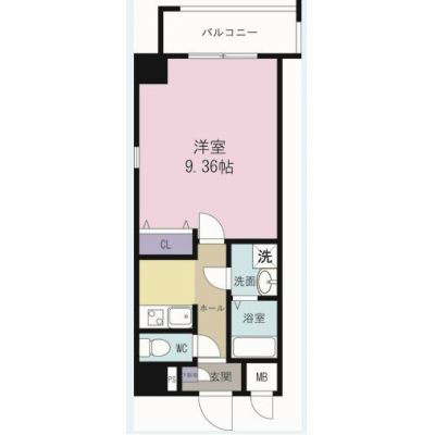 ベルガモット門司駅前 間取り