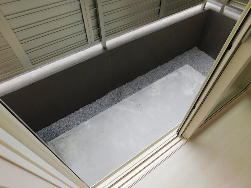 門司コートヤード ベランダ