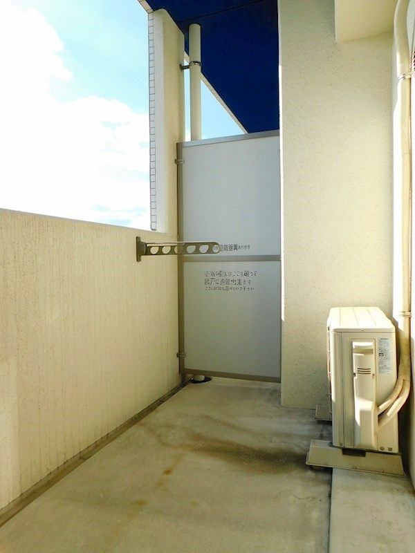 MDIシエルコンティーレ曽根北町 ベランダ
