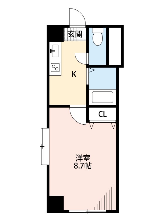 アリビオ八幡 間取り