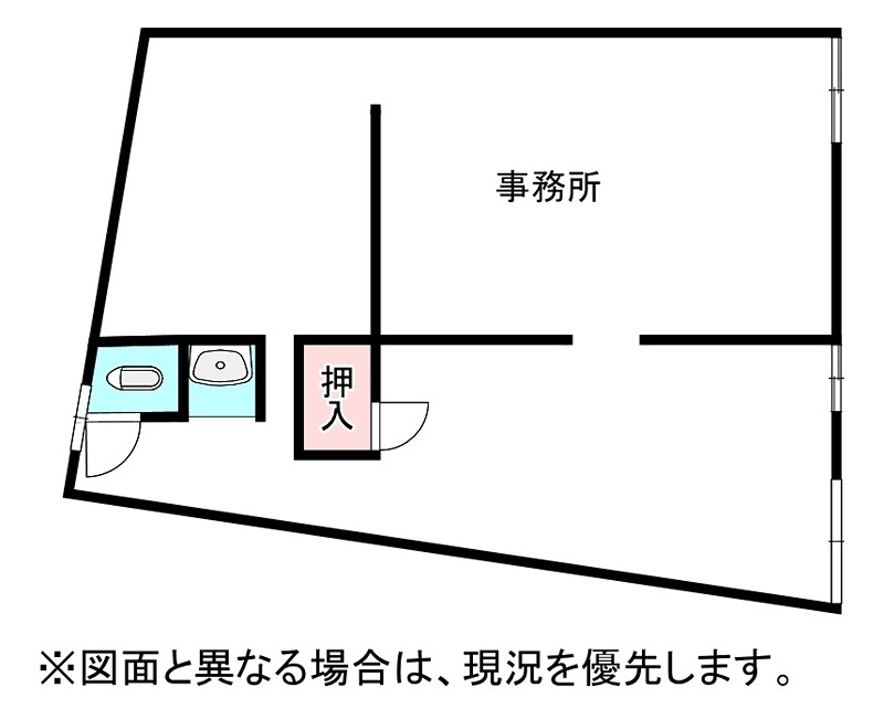 荒生田三丁目３番テナント２ 間取り