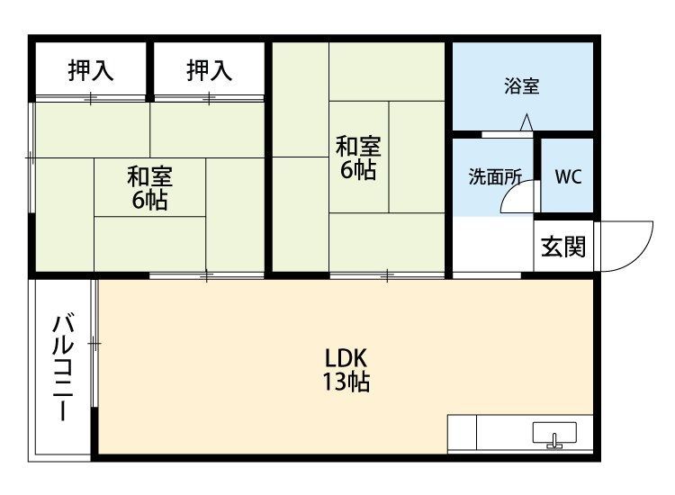 ワシントンハイツ 間取り