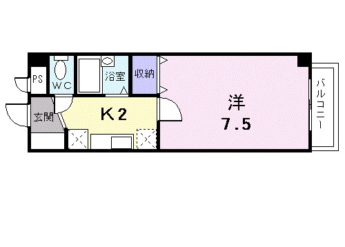 ソレーユ戸畑 間取り