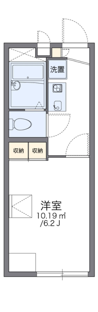 レオパレスエスポワール 間取り
