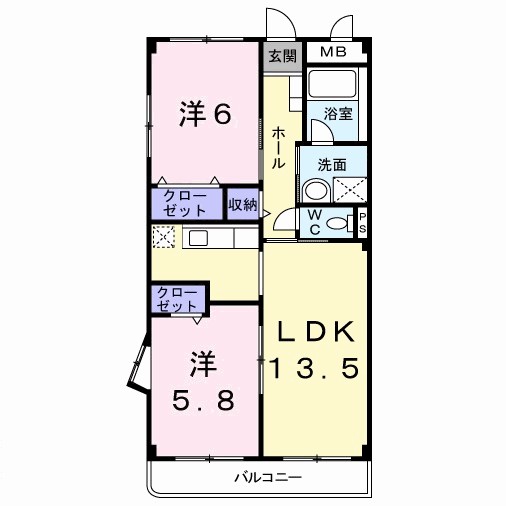 グランヴィクトワール 間取り