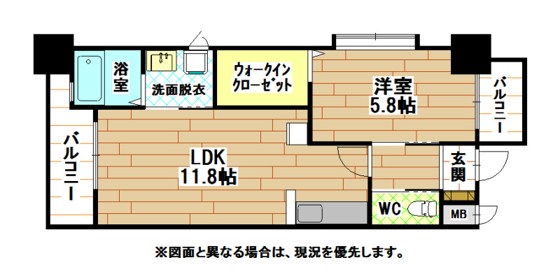 ギャラン竪町 間取り