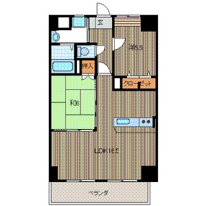 アヴァンセ陣原駅前 間取り