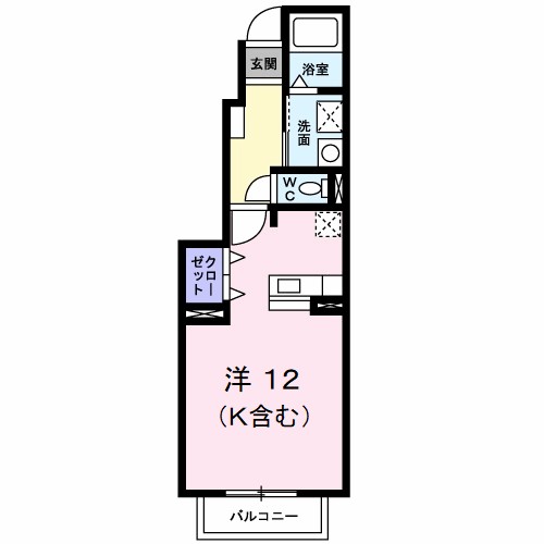 グラン・トリノ小倉　Ⅱ 間取り