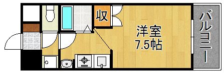 アルテハイム門司駅前 間取り