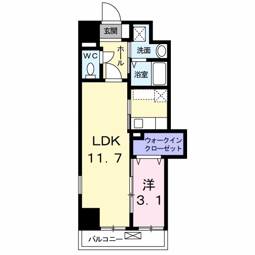 シェーナ下到津 間取り
